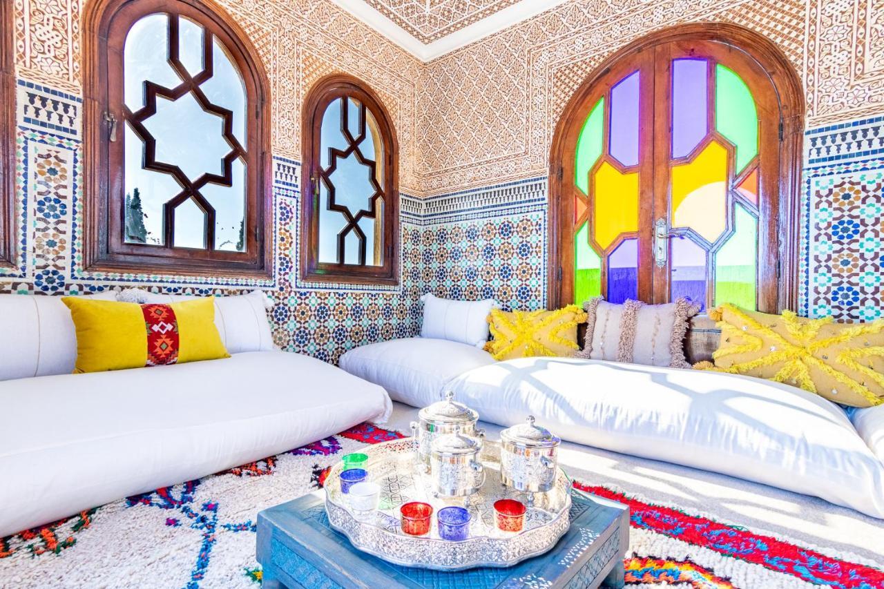 Palais Les Sources De L'Atlas & Spa El Harkat Bagian luar foto