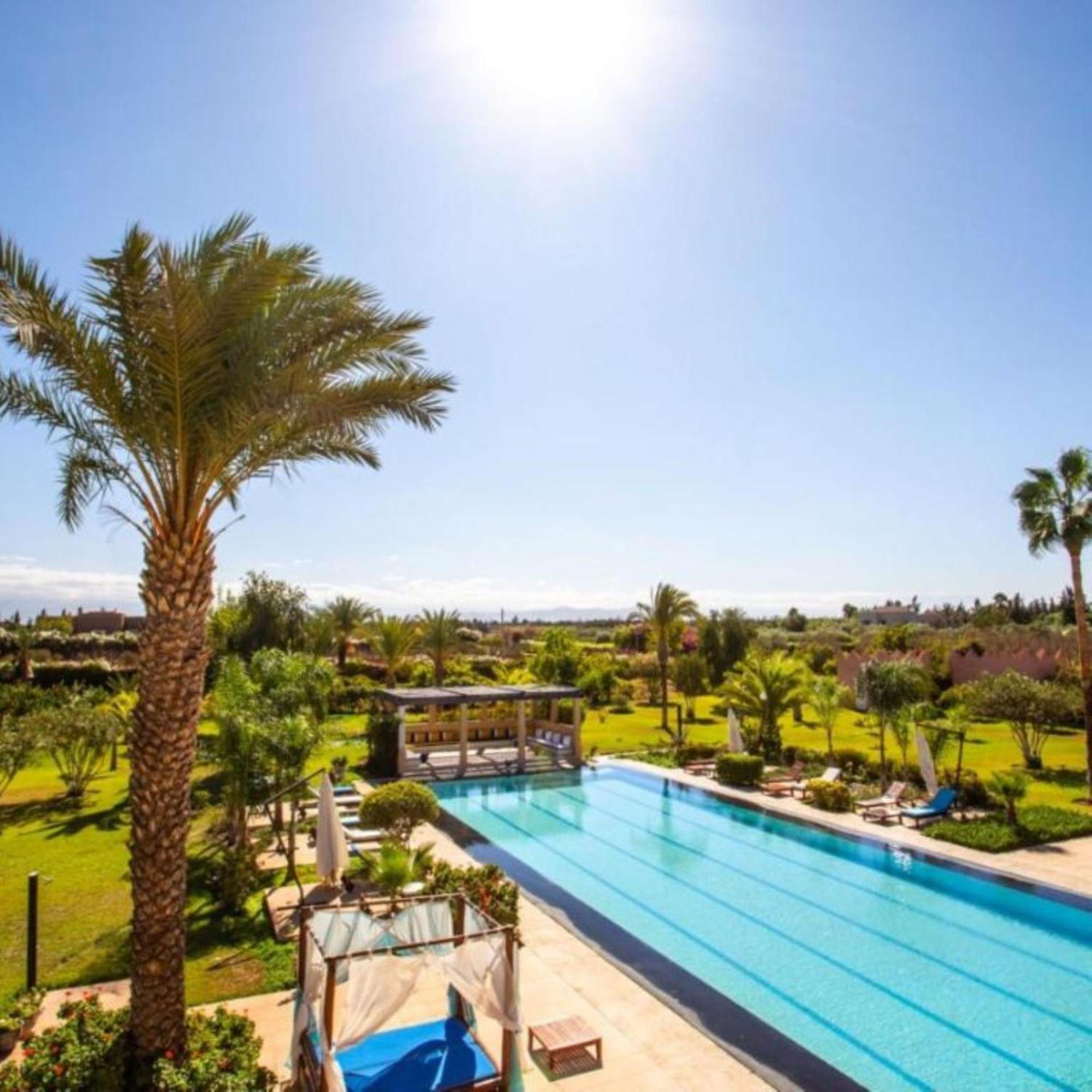 Palais Les Sources De L'Atlas & Spa El Harkat Bagian luar foto