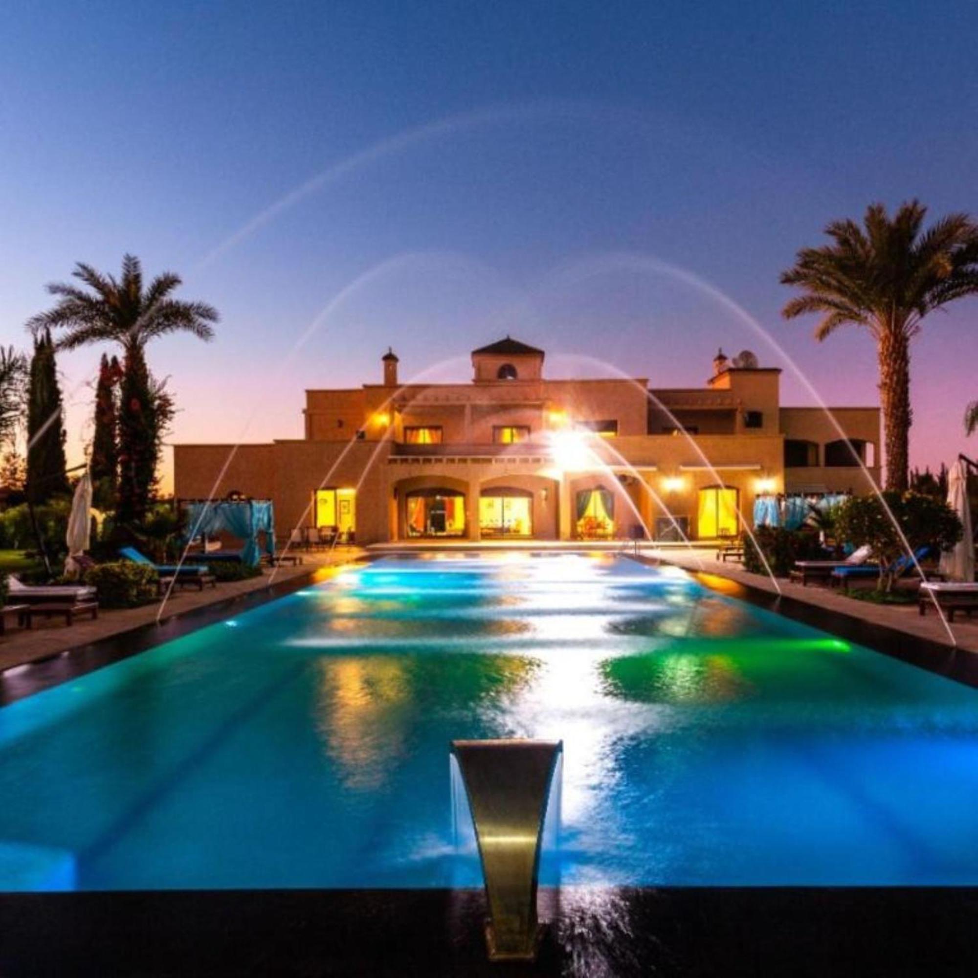 Palais Les Sources De L'Atlas & Spa El Harkat Bagian luar foto