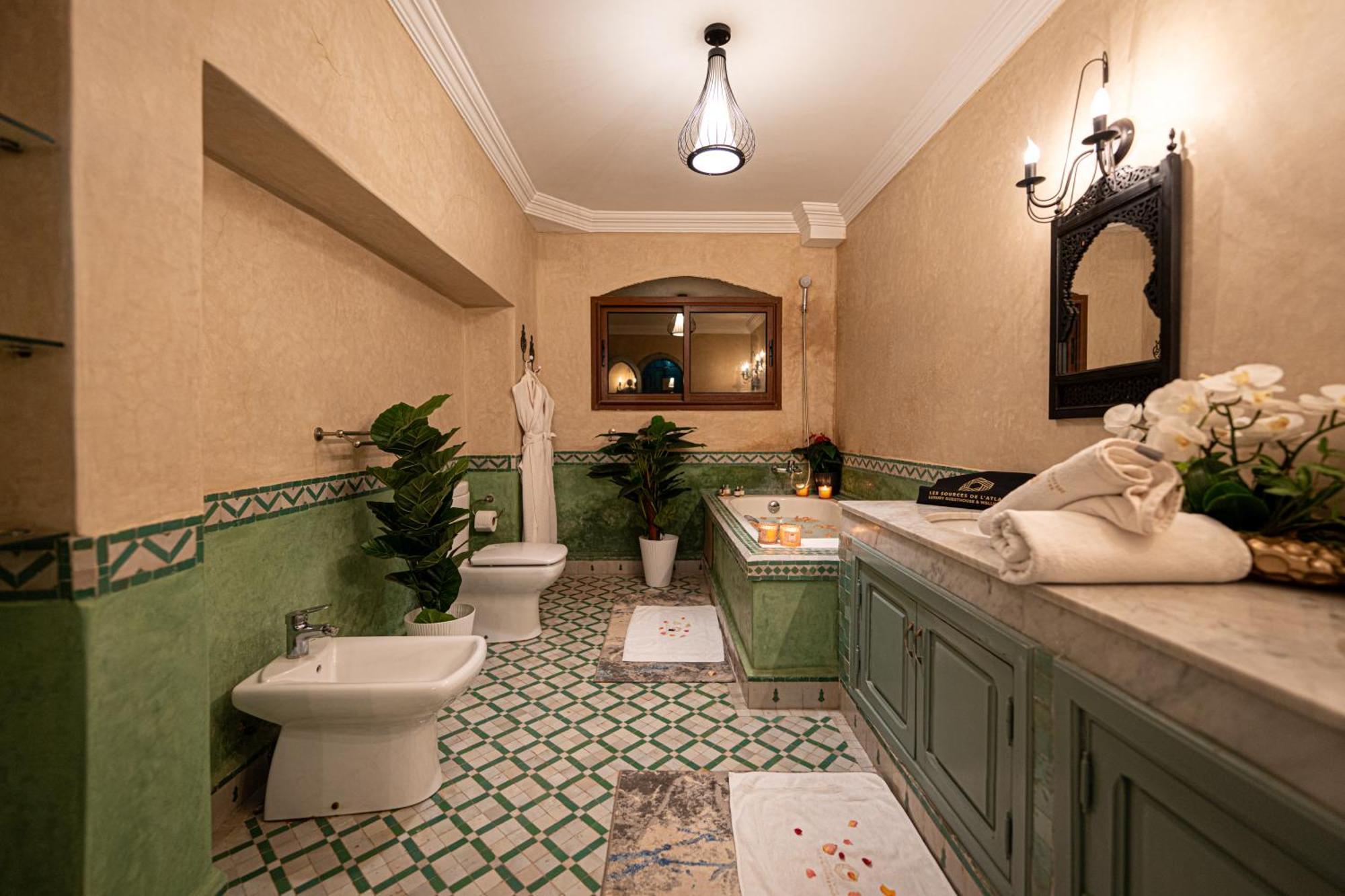 Palais Les Sources De L'Atlas & Spa El Harkat Bagian luar foto