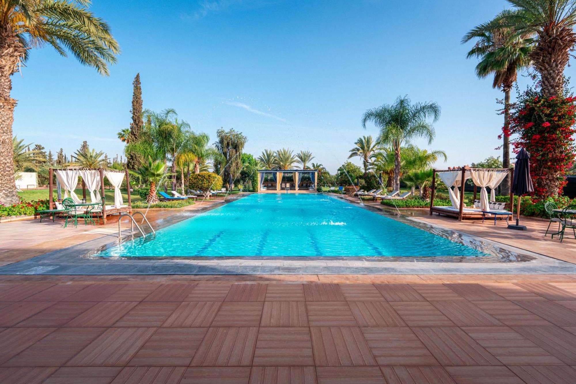 Palais Les Sources De L'Atlas & Spa El Harkat Bagian luar foto